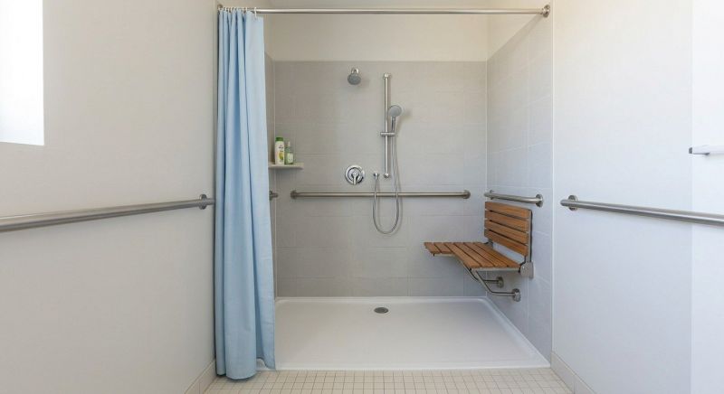 Accessible Shower Construction in Doylestown, PA